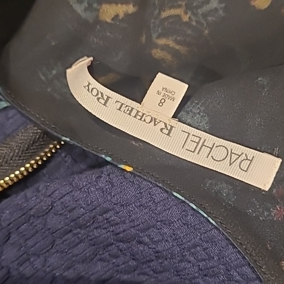 Rachel Roy blue dress sz8 - Picture 7 of 7